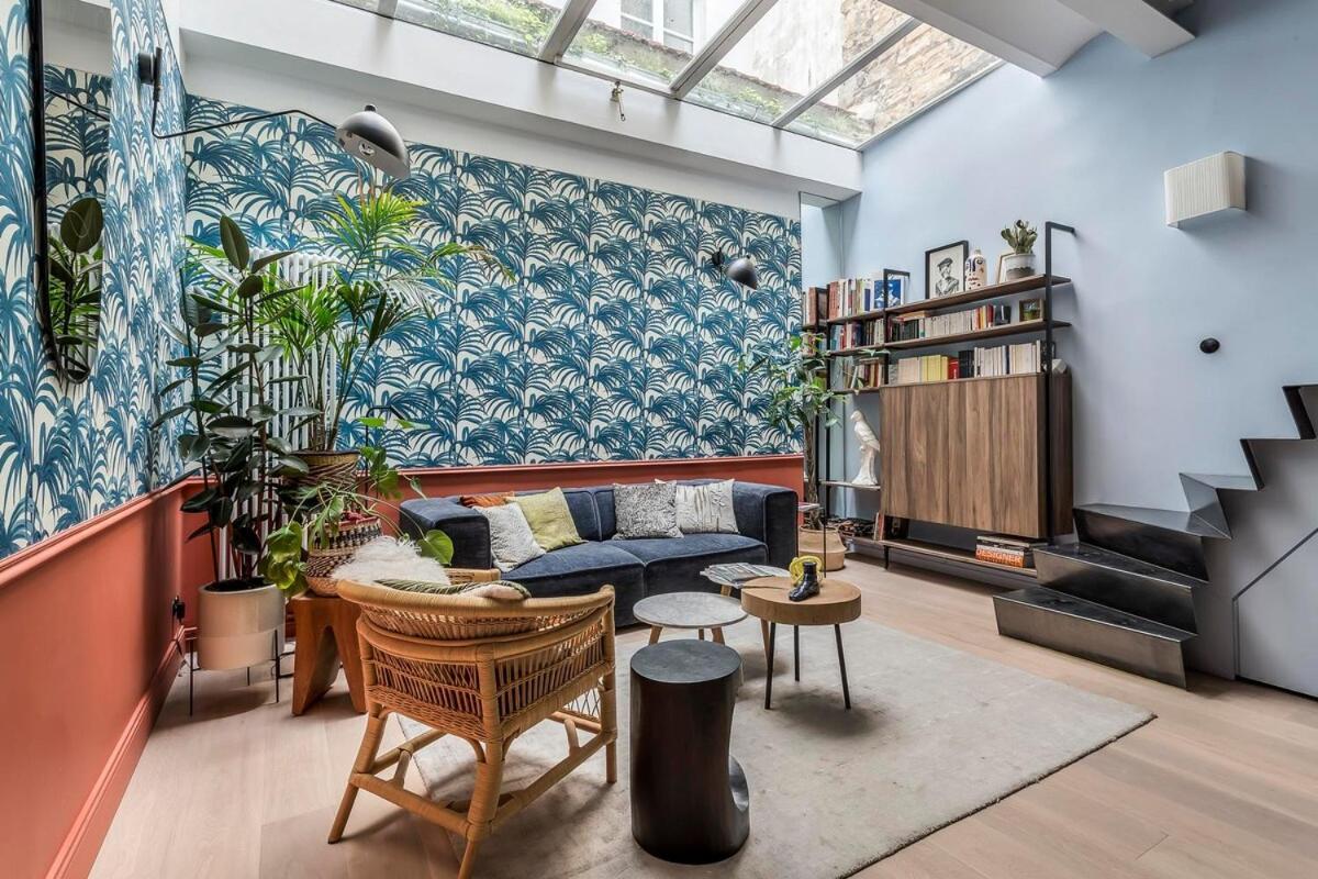 Jungle-Art - Duplex Tres Calme Et Cosy Lägenhet Lyon Exteriör bild