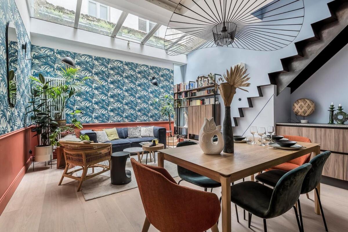 Jungle-Art - Duplex Tres Calme Et Cosy Lägenhet Lyon Exteriör bild